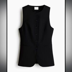 H&M Black Sleeveless Vest